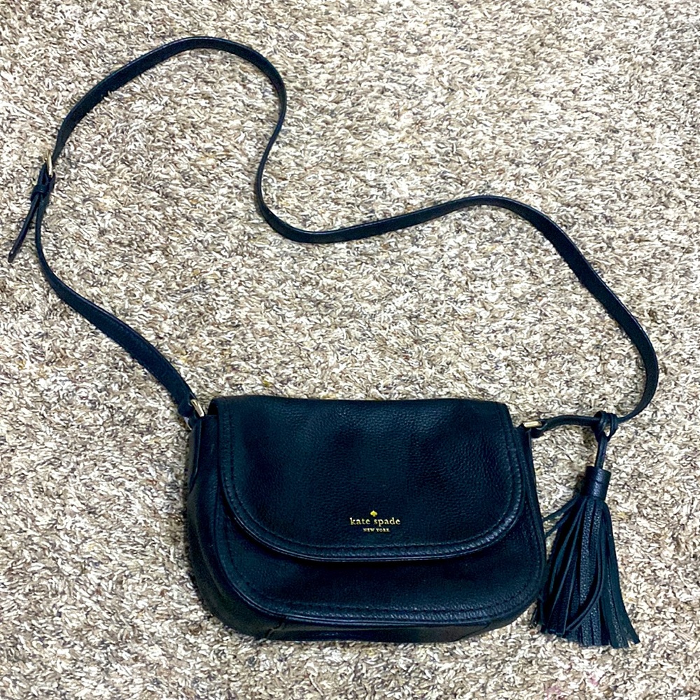 Flap leather cross body Kate spade bag